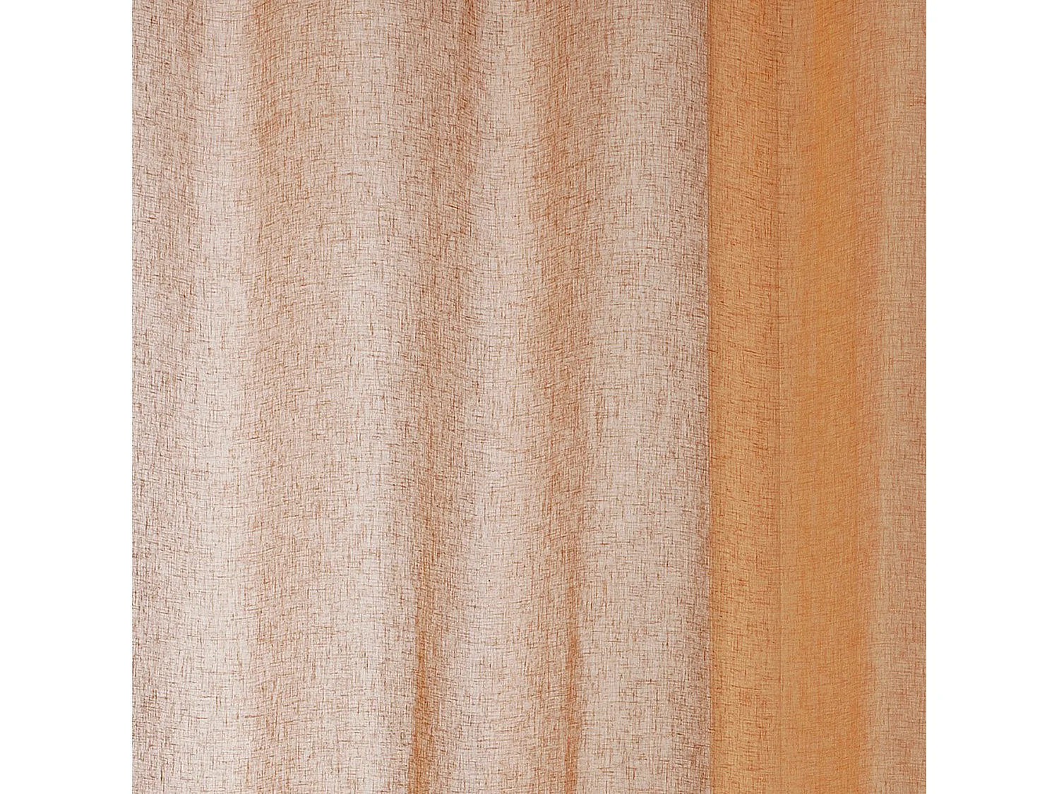 Rideau Voilage poly-lin galon fronceur