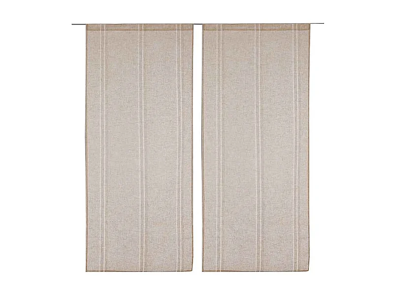 Paire de Petits voilages en Lin