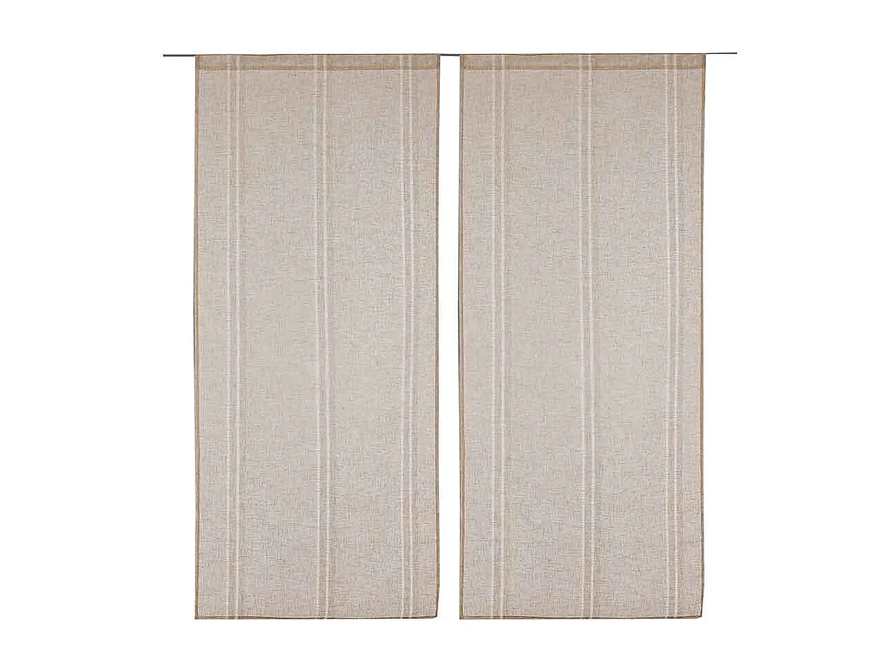 Paire de Petits voilages en Lin