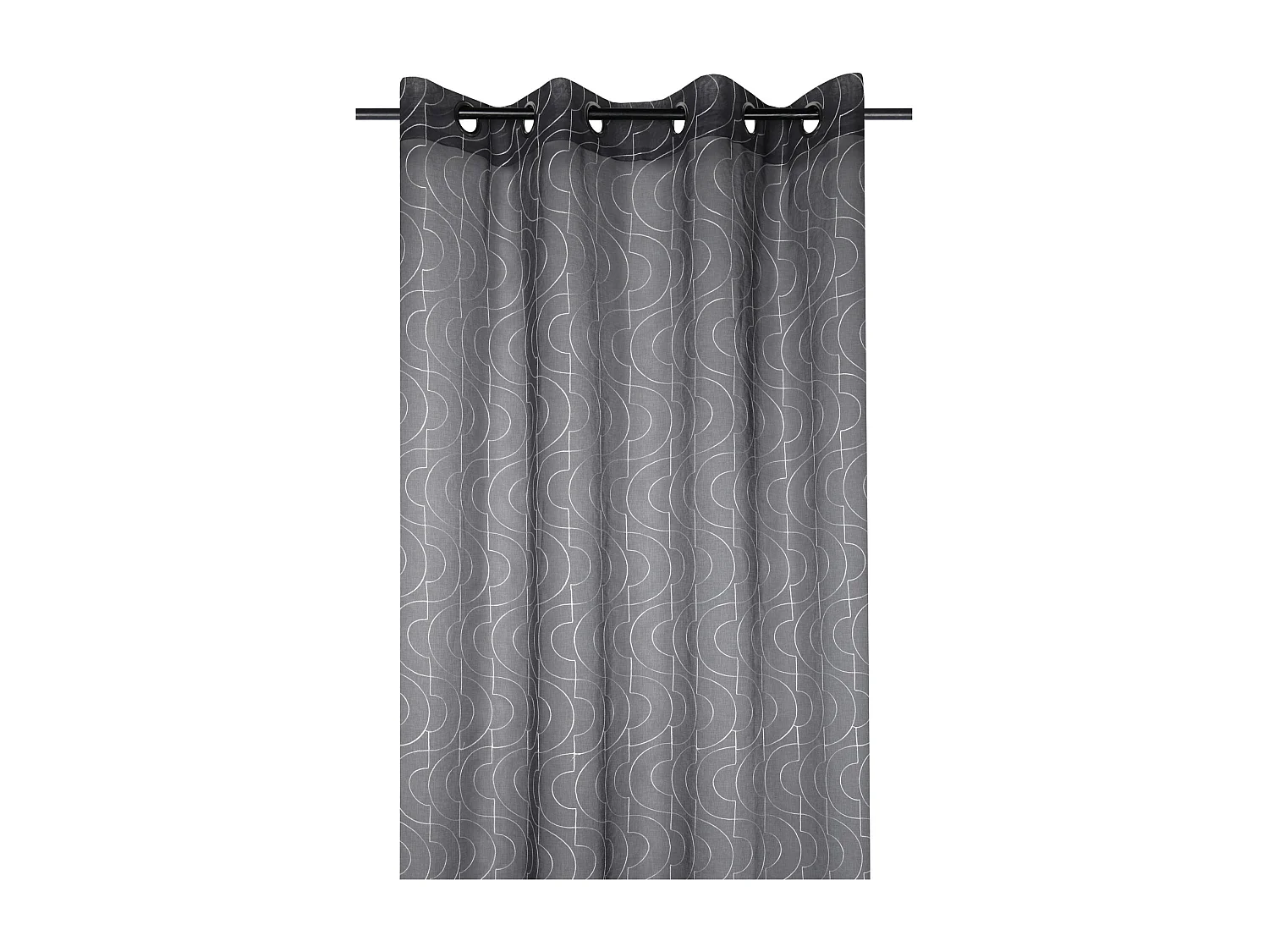 Sichtschutzvorhang im zeitgenössischen Stil