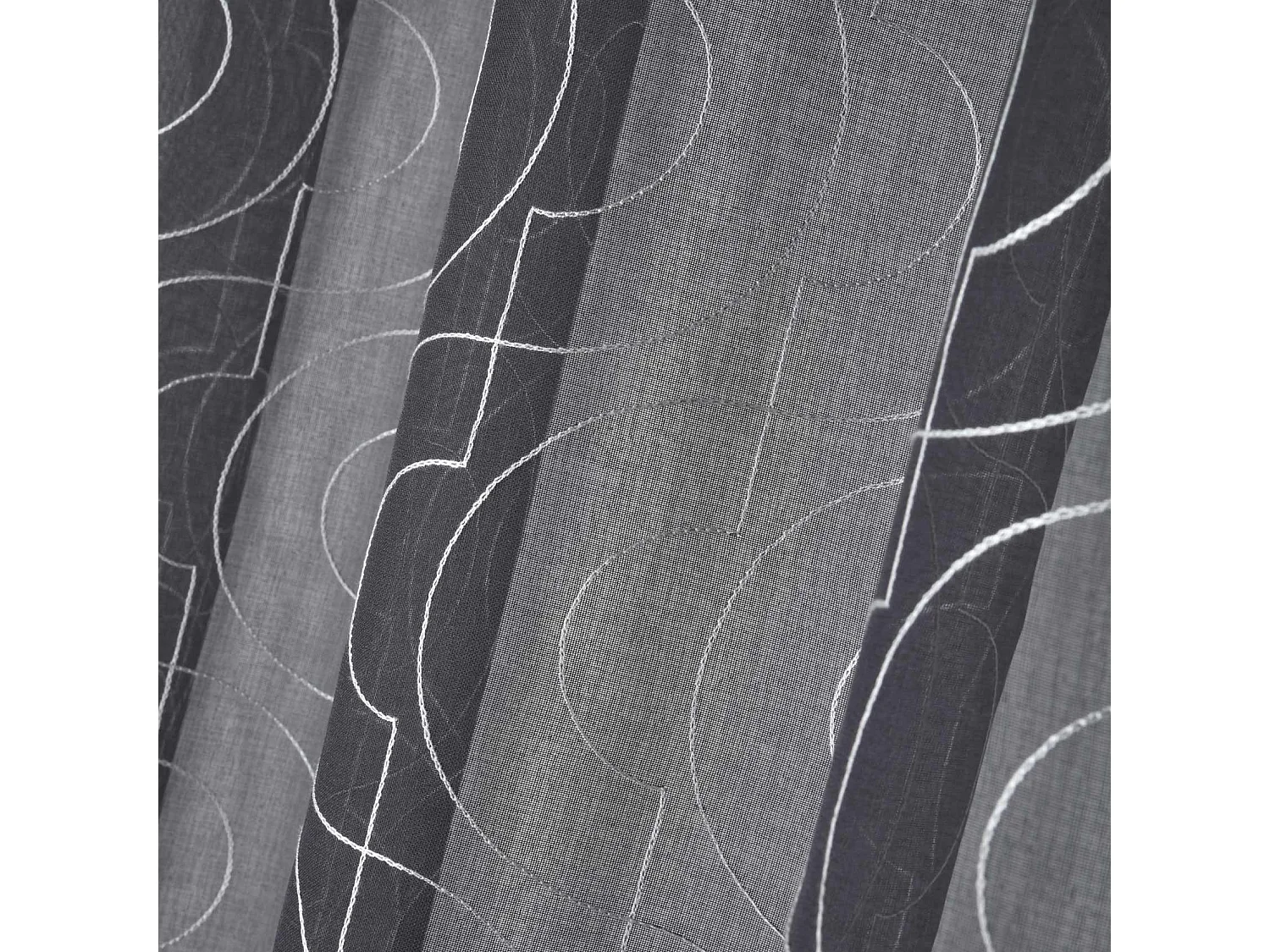 Sichtschutzvorhang im zeitgenössischen Stil