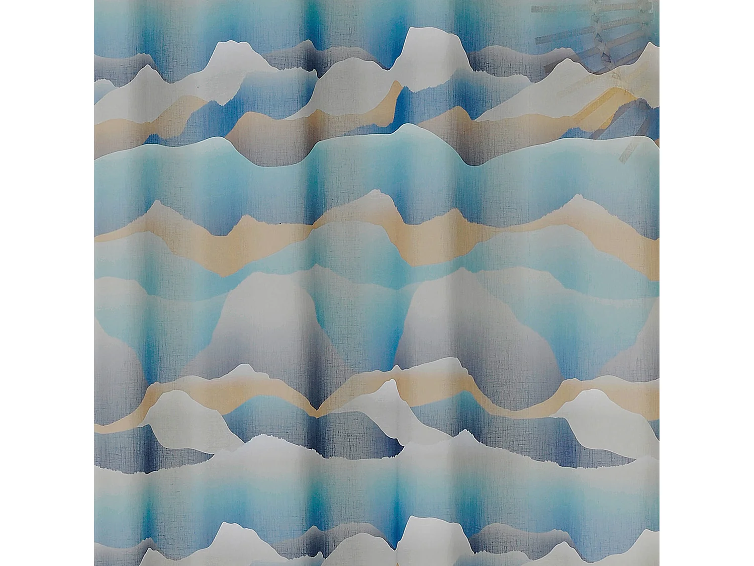 Voilage tamisant effet paysage