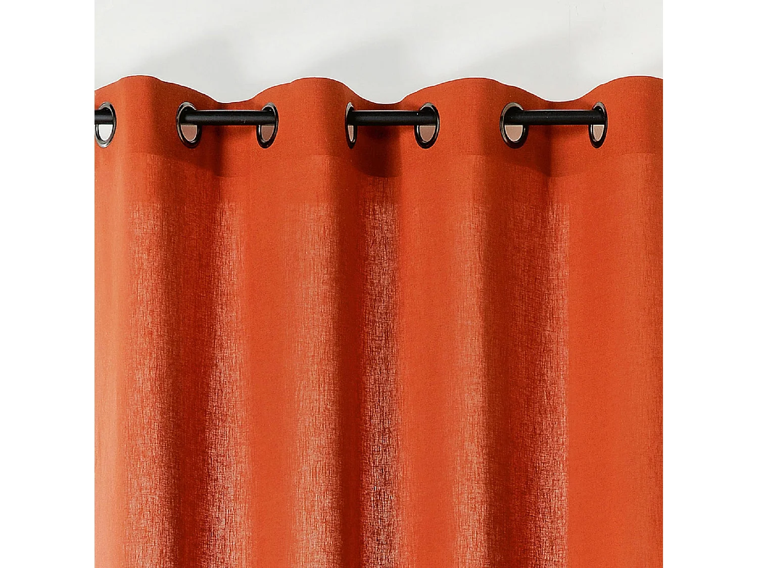 Cortina translúcida de poli/lin 140 x 250 cm