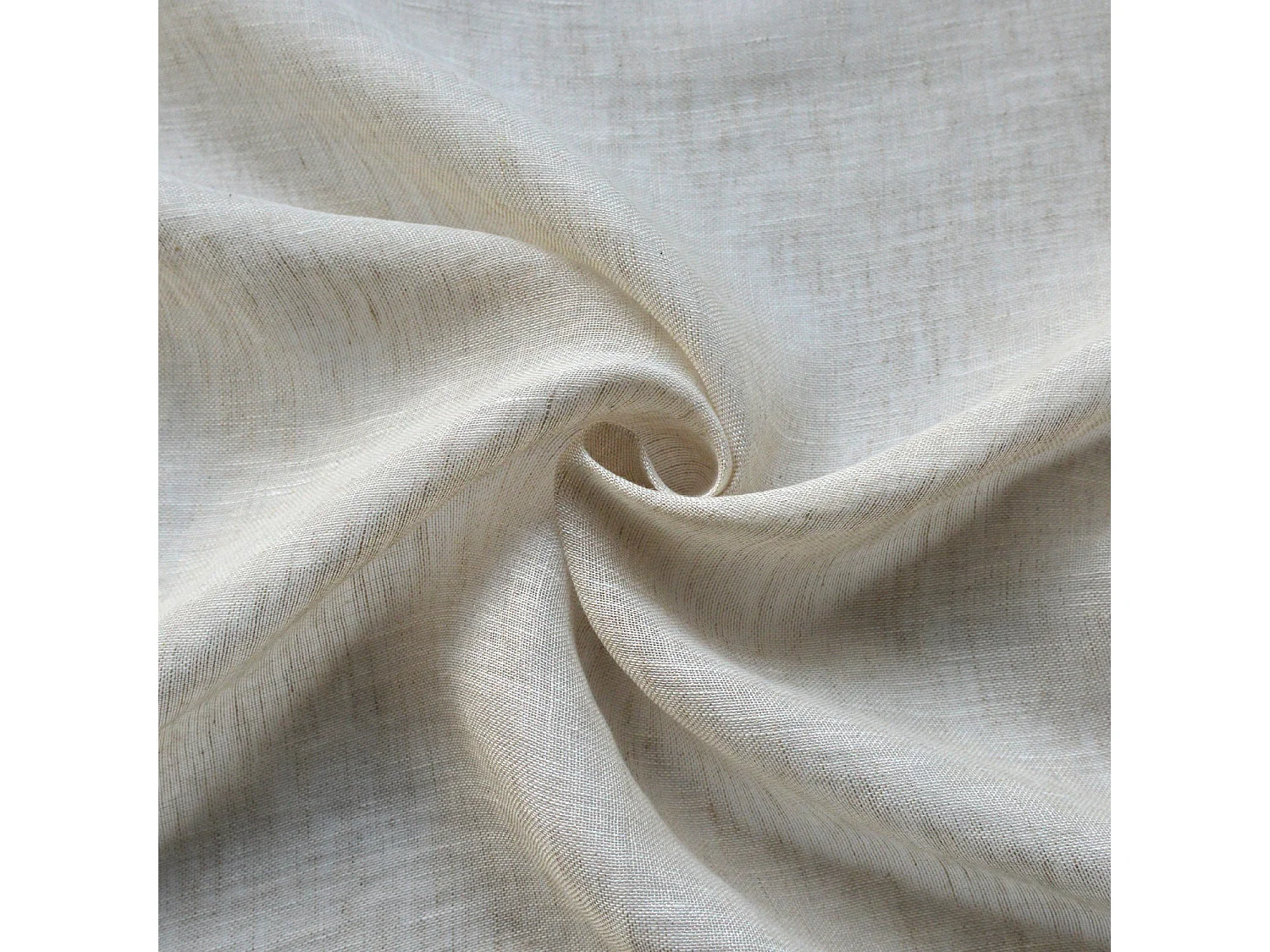 Cortina de lino 100% fluido