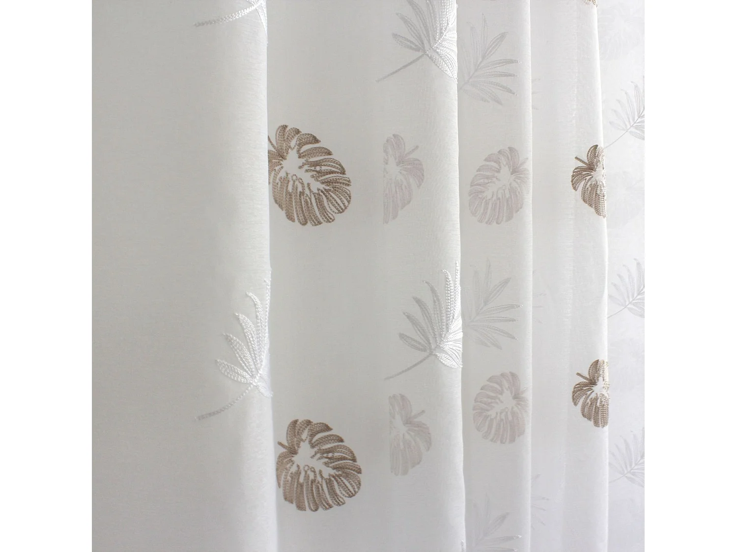 Bedruckter Voile aus Etamin