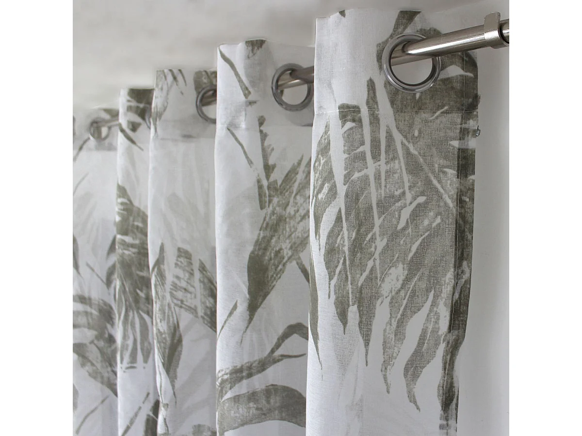 Bedruckter Voile aus Etamin