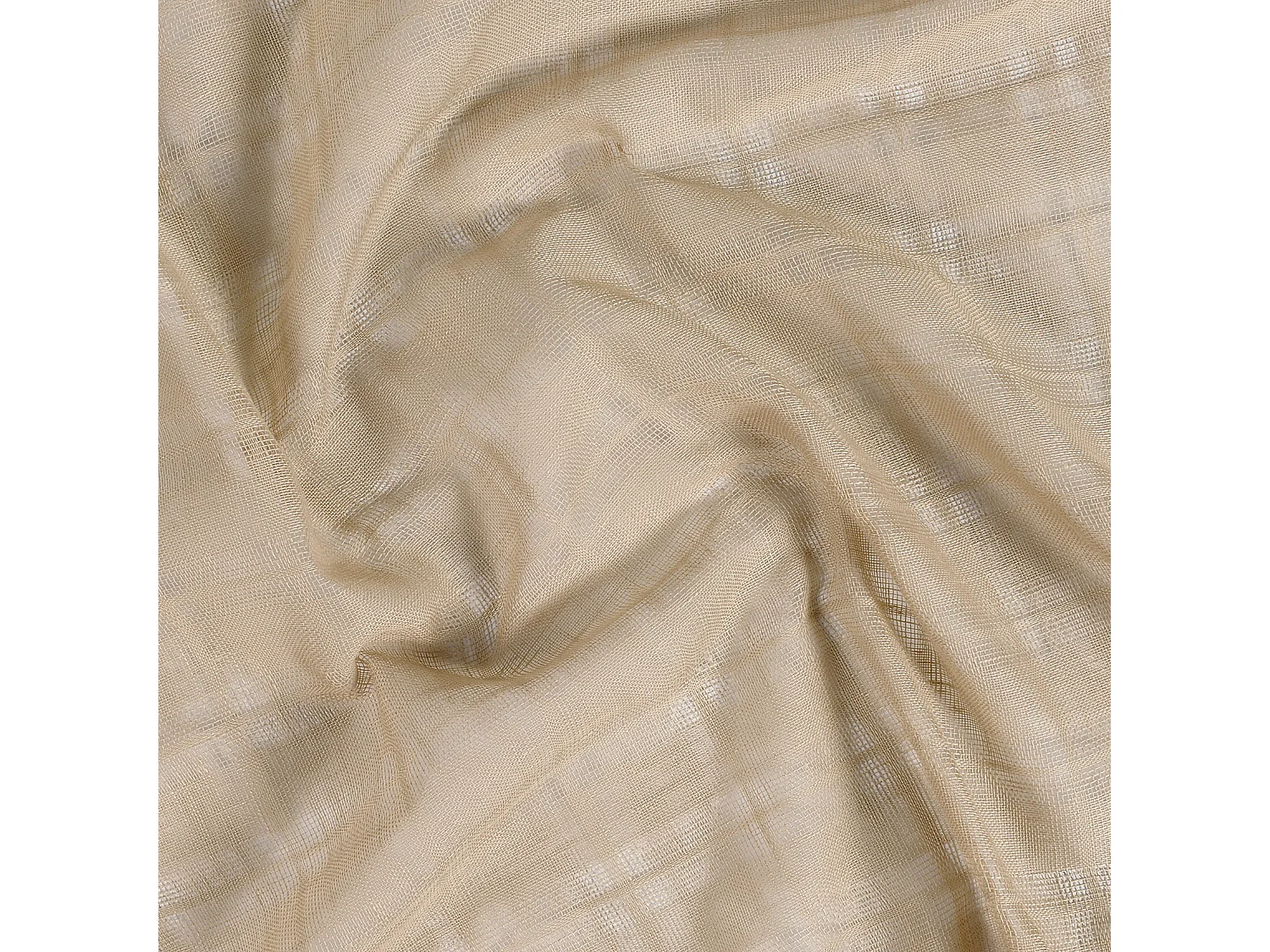 Voilage à Oeillets Motifs Carreaux Alsaciens