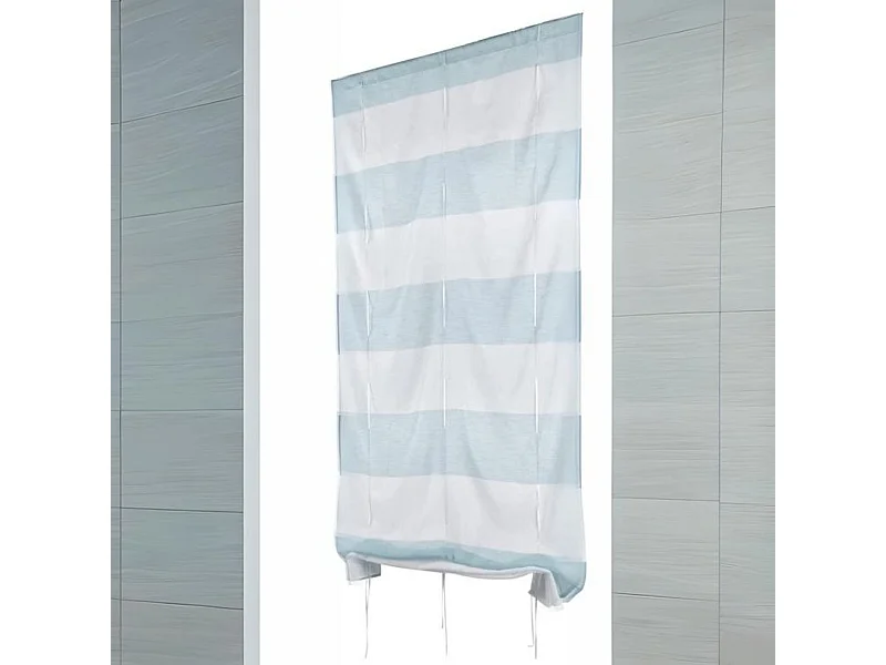 Vidriera derecha con rayas horizontales