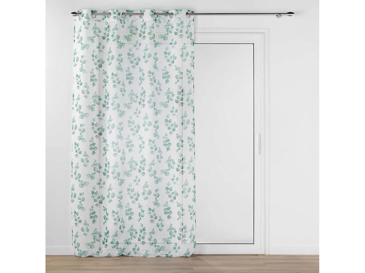 Rideau Voilage à Œillets "Leandre" 140x240cm Vert