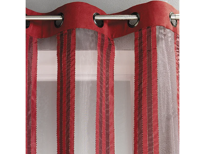 Visillo de Organza Rayas Verticales