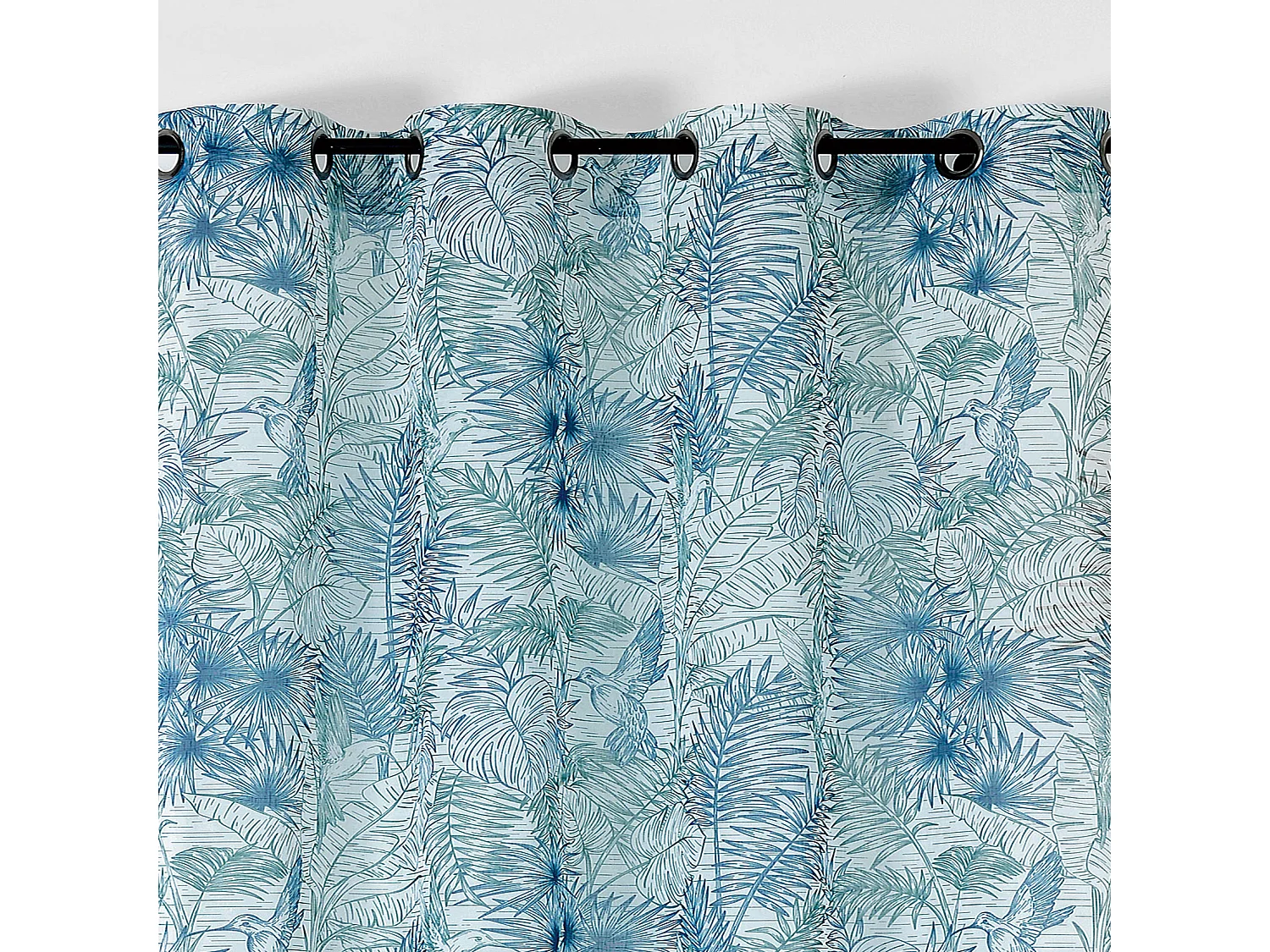 Voilage tamisant au style exotique