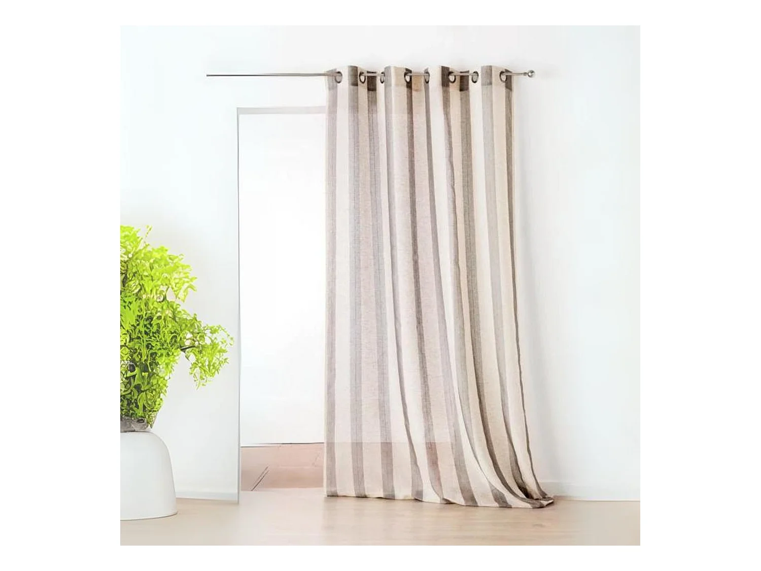 Visillo Fantasía con Rayas Verticales