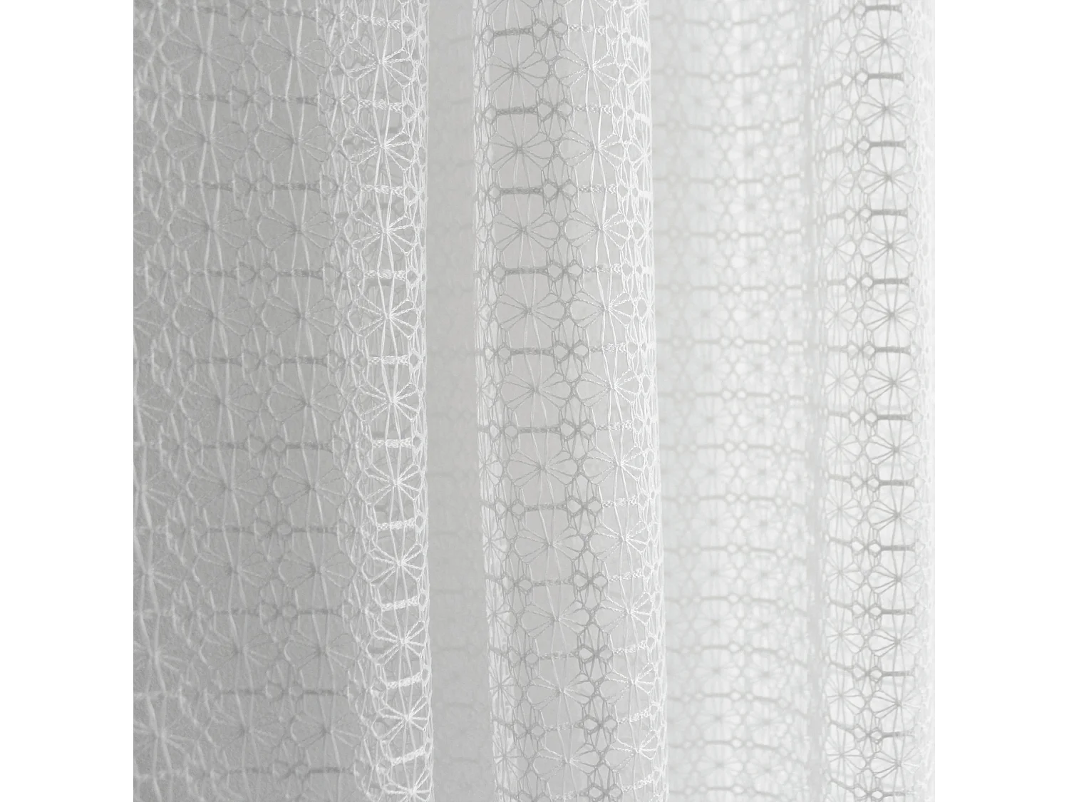 Visillo elegante floral