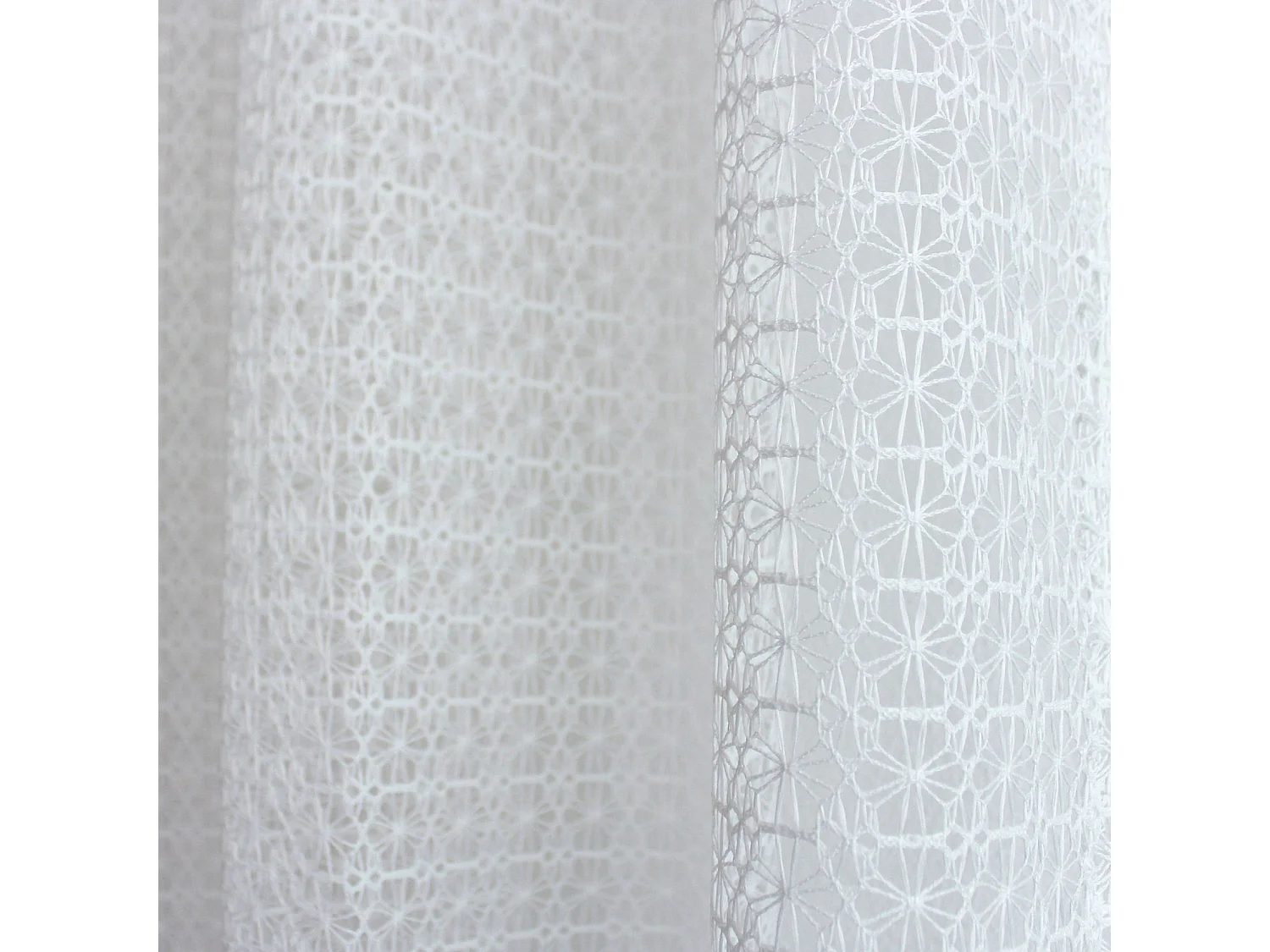 Visillo elegante floral