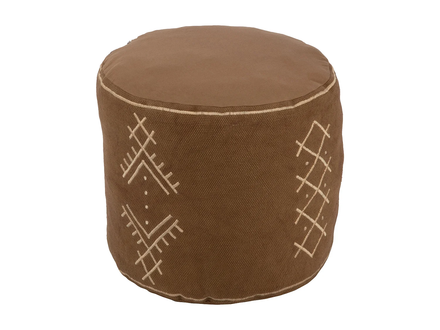 Pouf Déco "Camel Envoutant" 40cm Marron