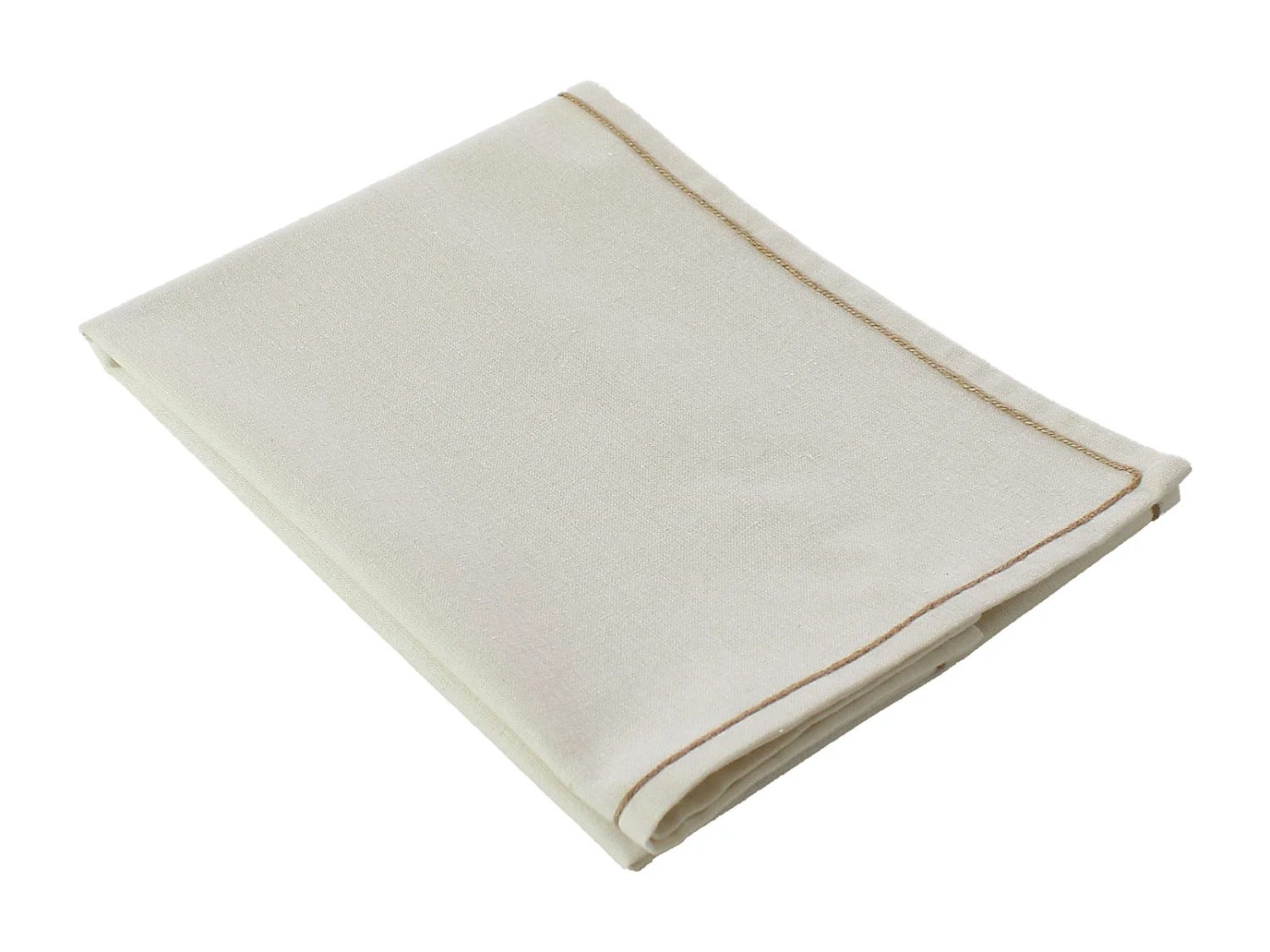 Chemin de table avec feston en jute