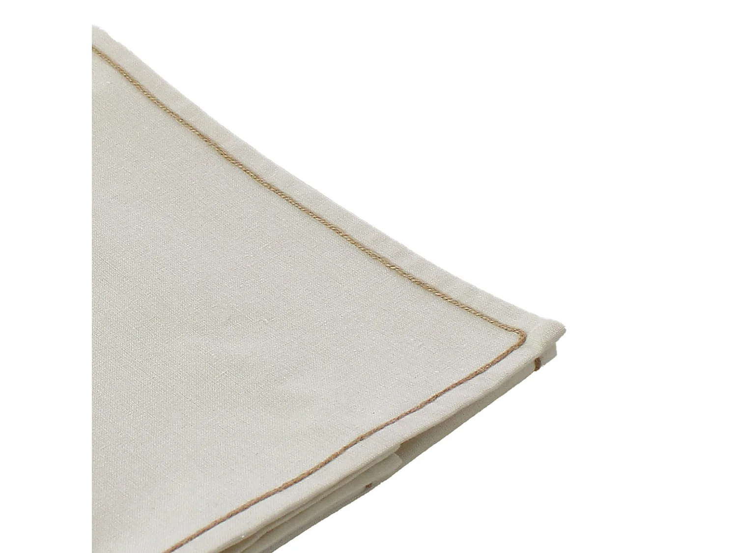 Chemin de table avec feston en jute