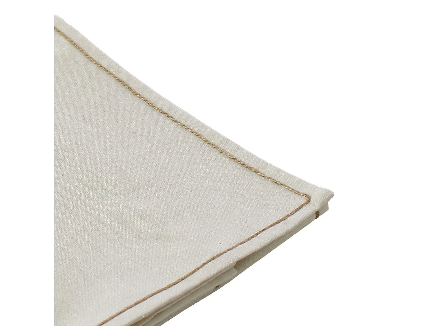 Chemin de table avec feston en jute