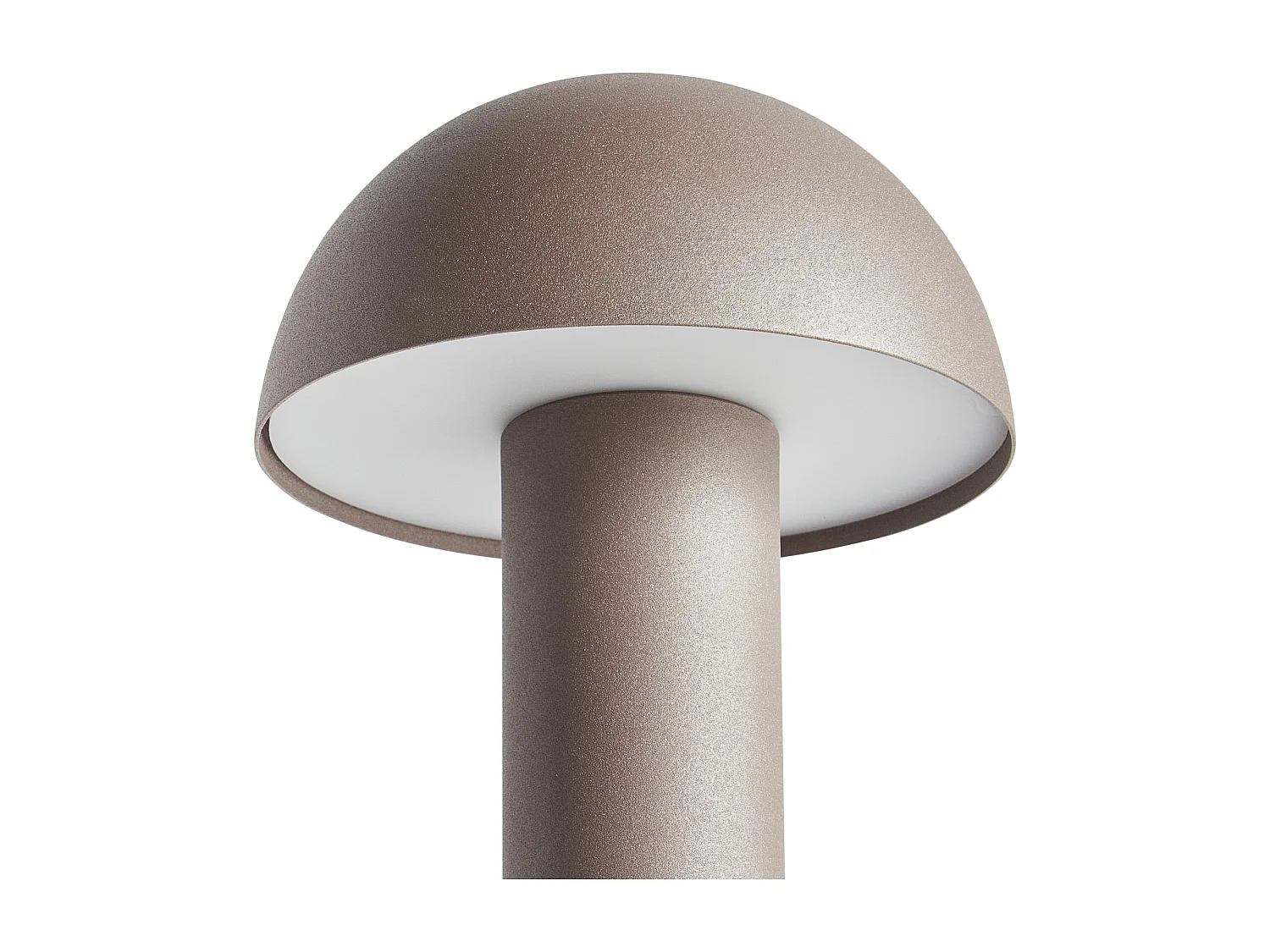 LED draadloze tafellamp BOJO Met dimmer Metaal Bruin