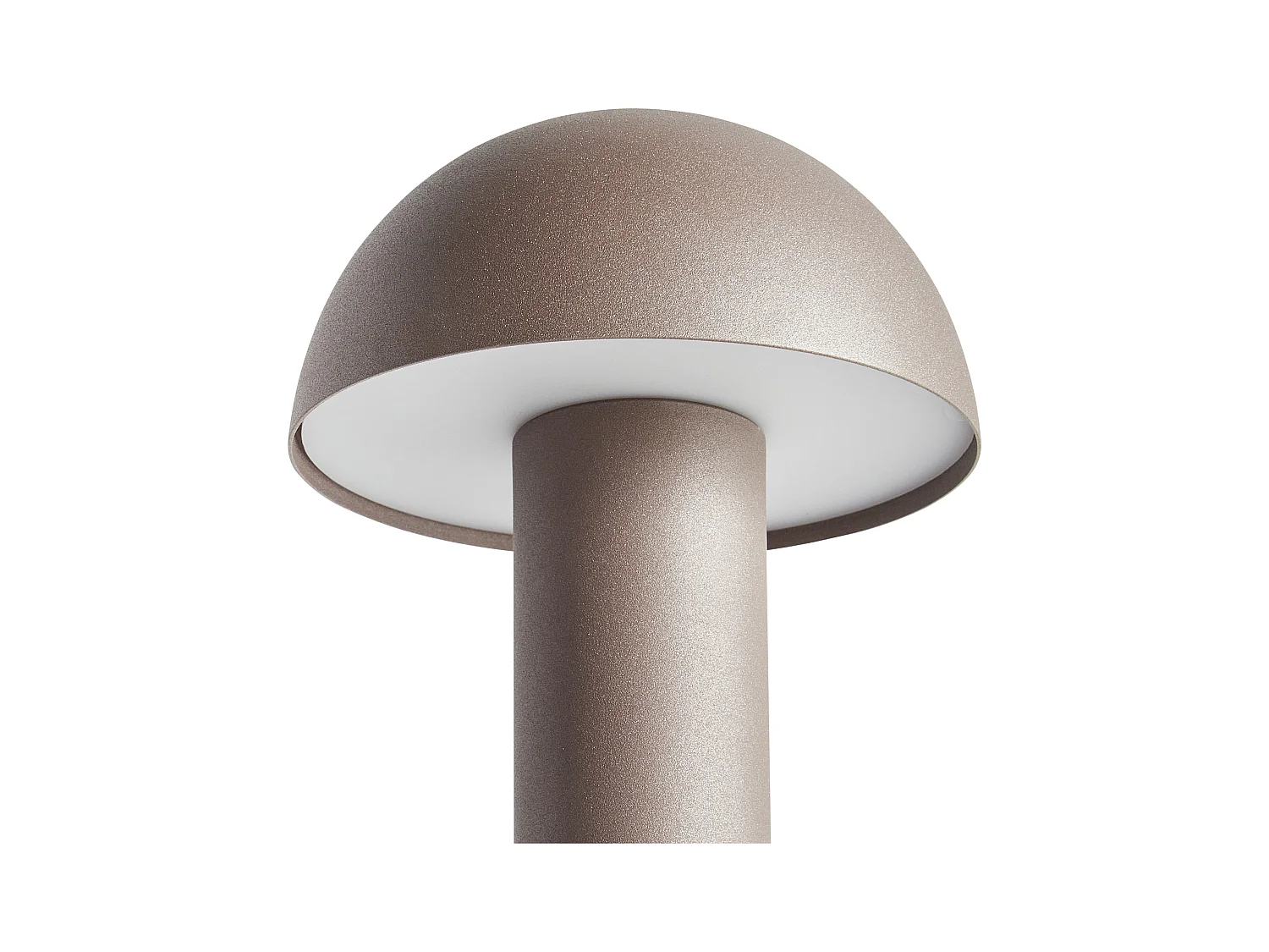 Candeeiro de mesa LED sem fios BOJO Com regulador de intensidade Metal Castanho