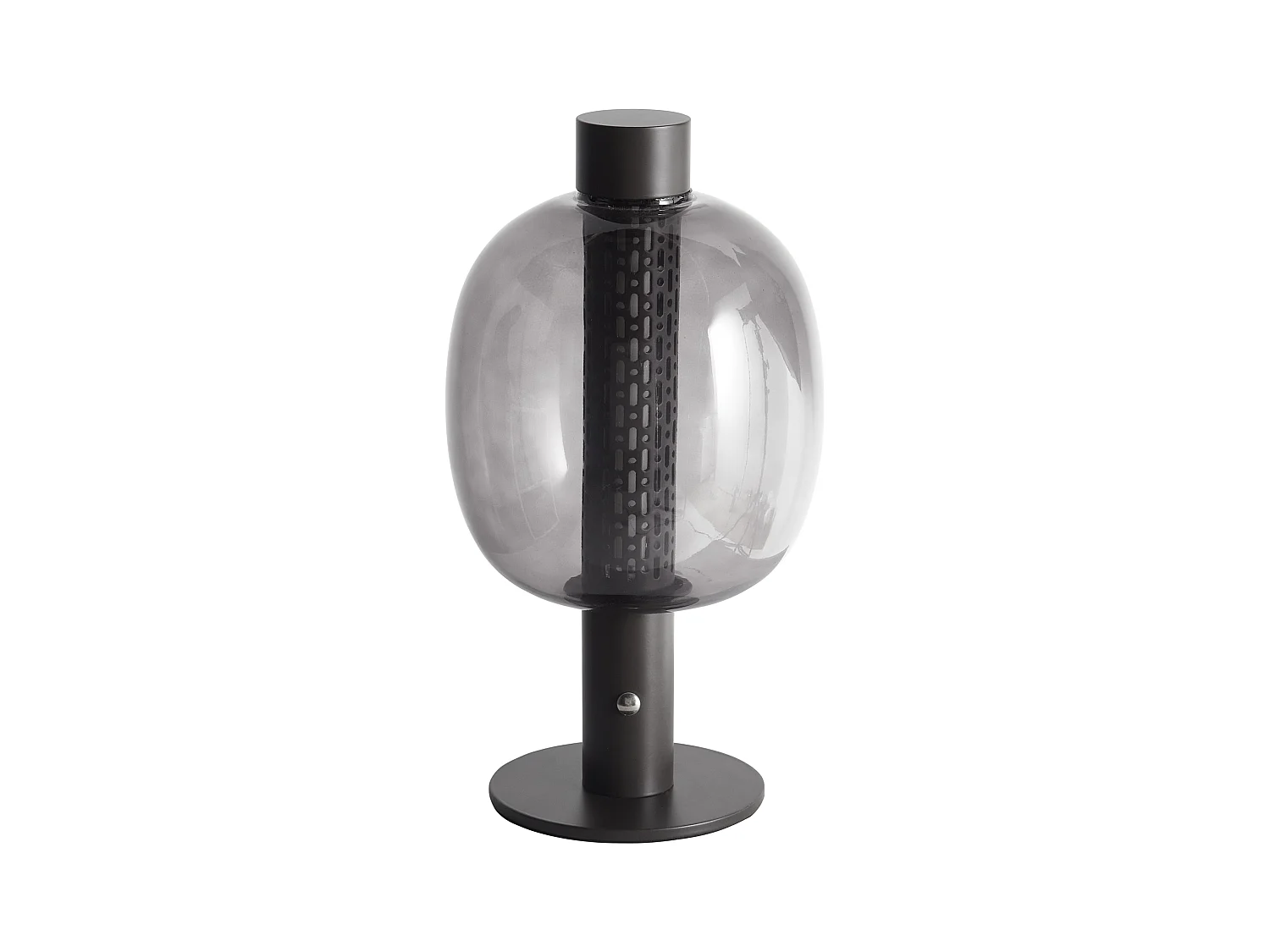 Lampe de table LED sans fil PULANGI Avec variateur Métal Noir