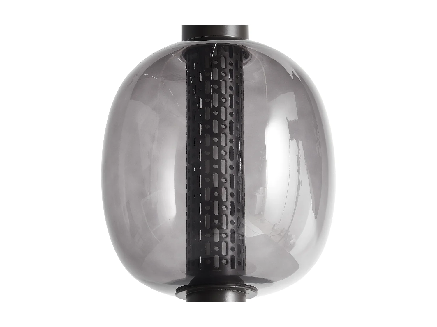 Kabellose LED Tischlampe PULANGI mit Dimmer Metall Schwarz