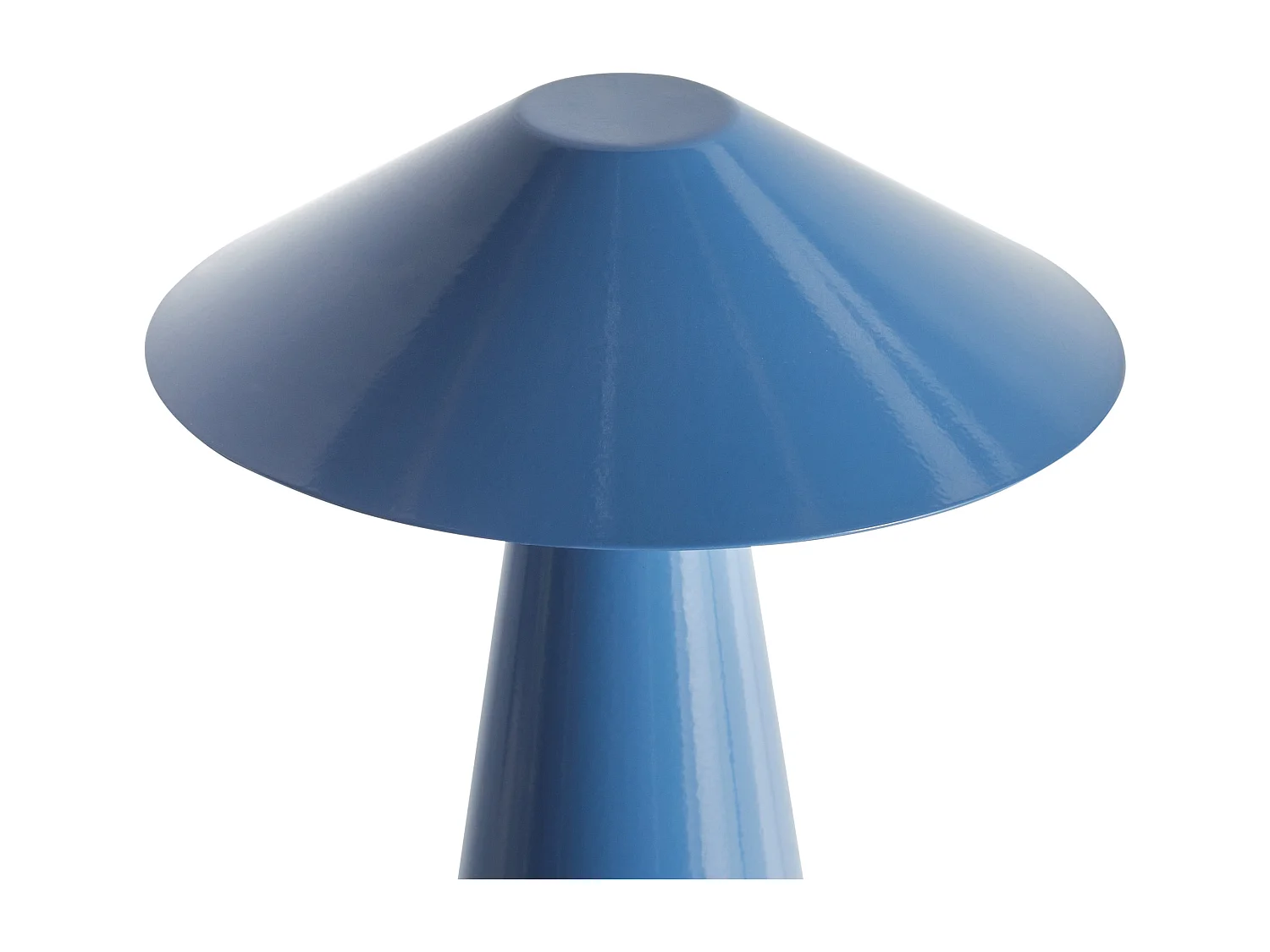 Lampe de table LED sans fil APAYAO Avec variateur Métal Bleu