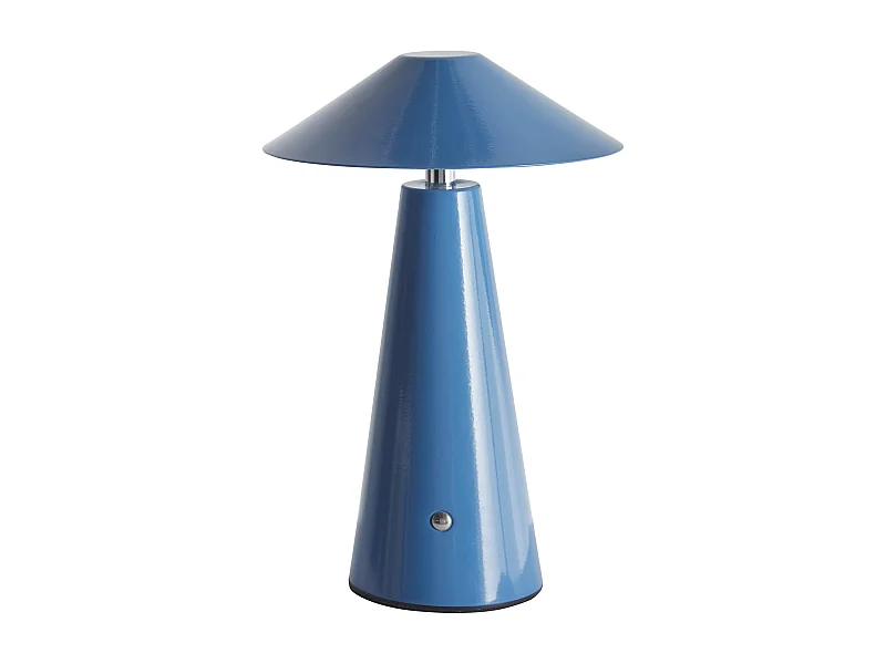 Lampe de table LED sans fil APAYAO Avec variateur Métal Bleu