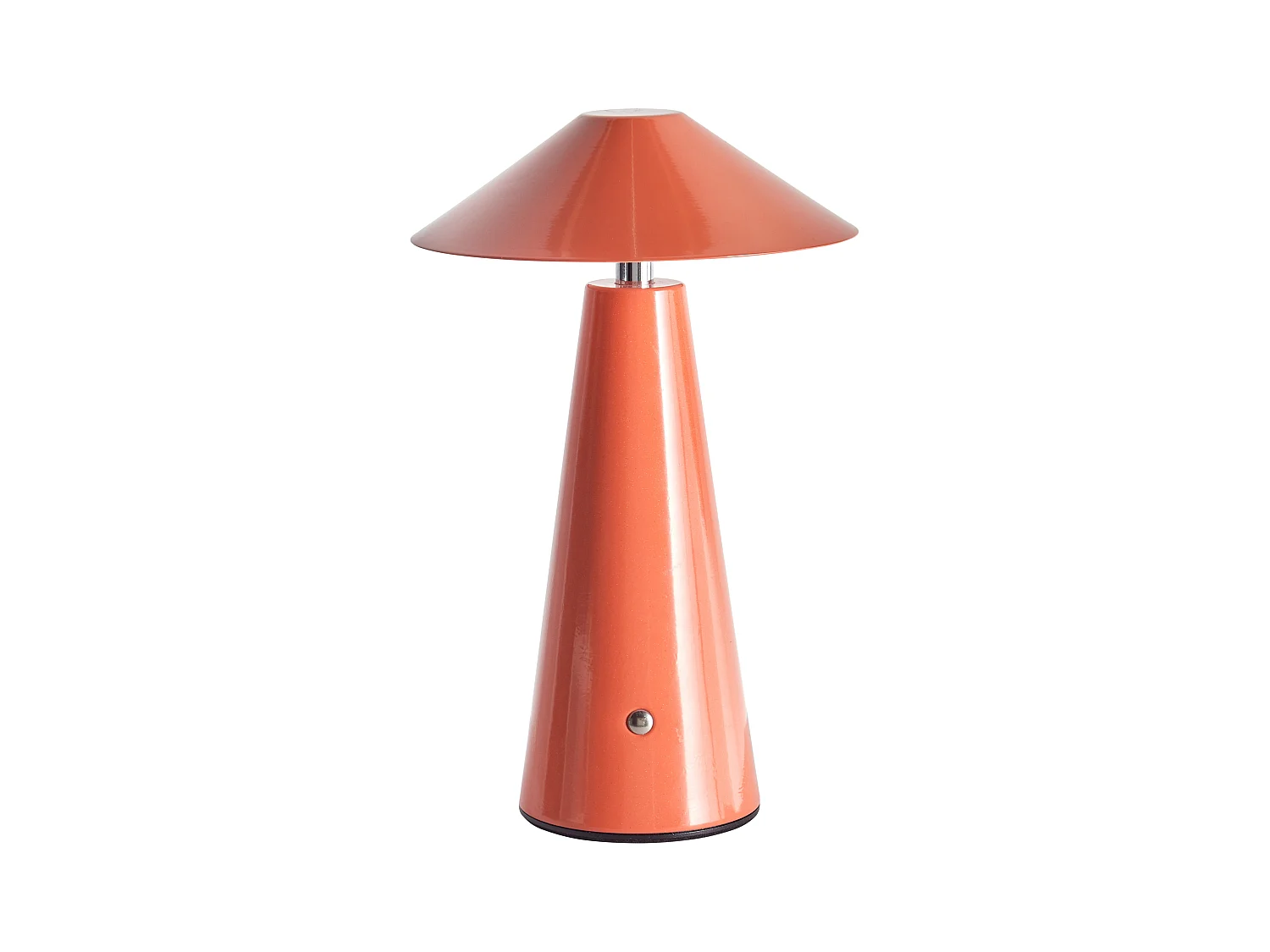 Lampe de table LED sans fil APAYAO Avec variateur Métal Rouge