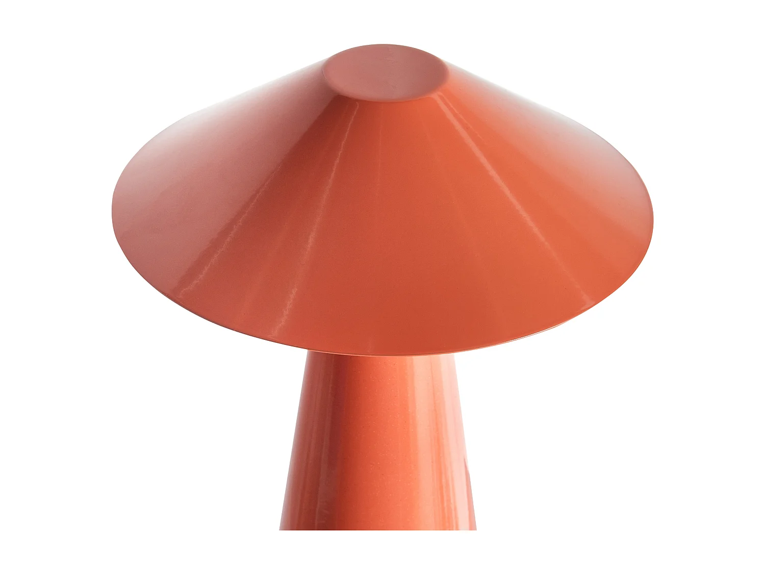 Bezprzewodowa lampa stołowa LED APAYAO Ze ściemniaczem Metal Czerwony