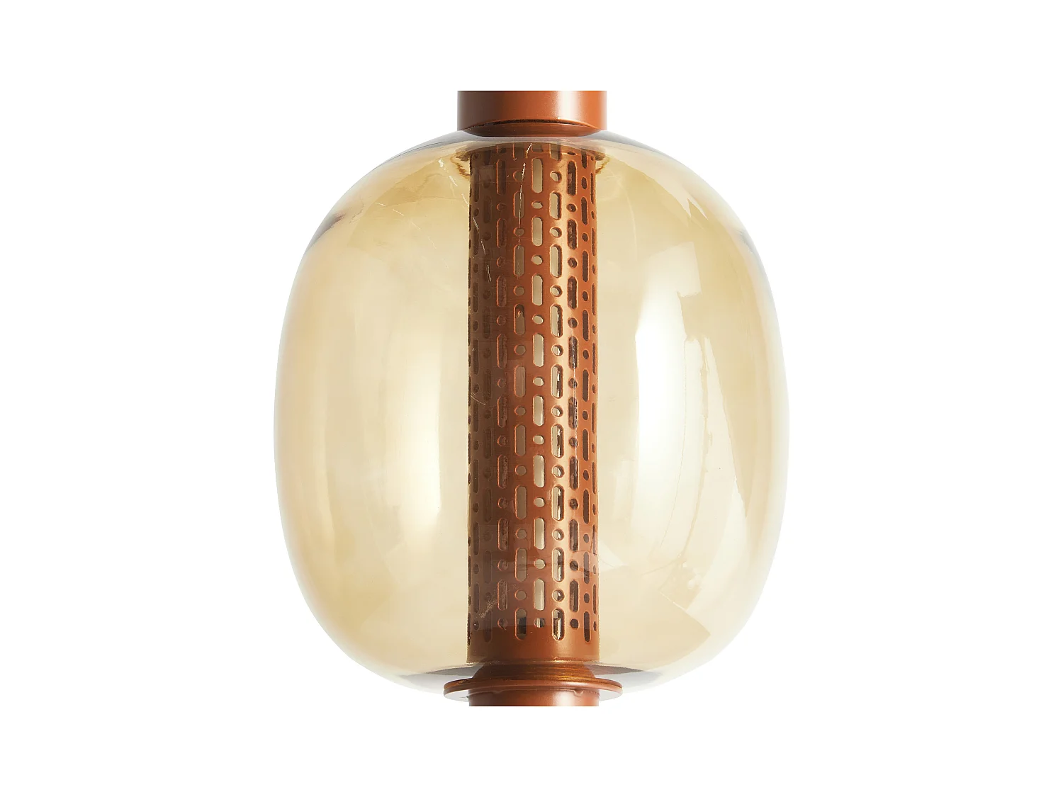 Kabellose LED Tischlampe PULANGI mit Dimmer Metall Braun