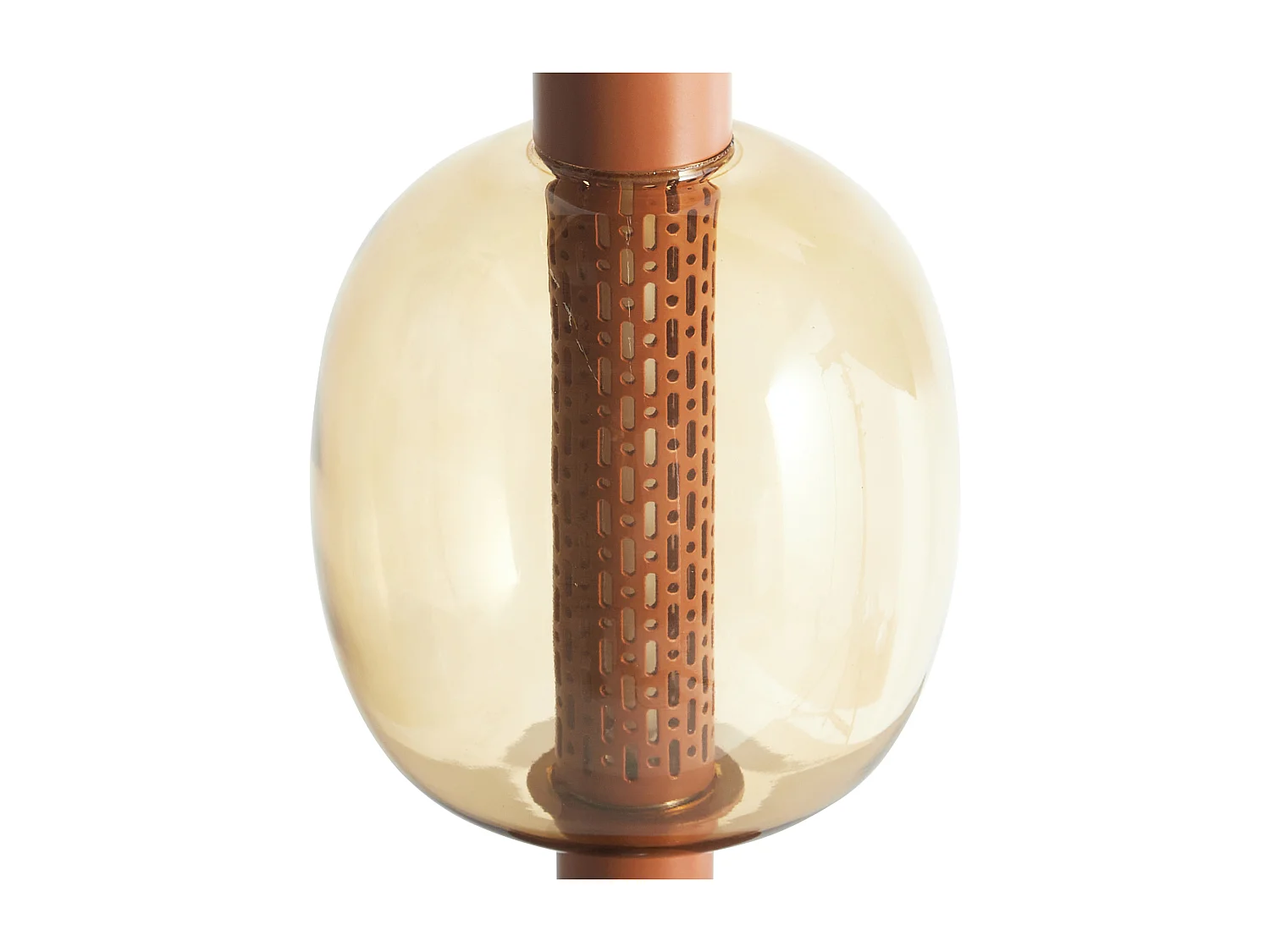 Lampe de table LED sans fil PULANGI Avec variateur Métal Marron