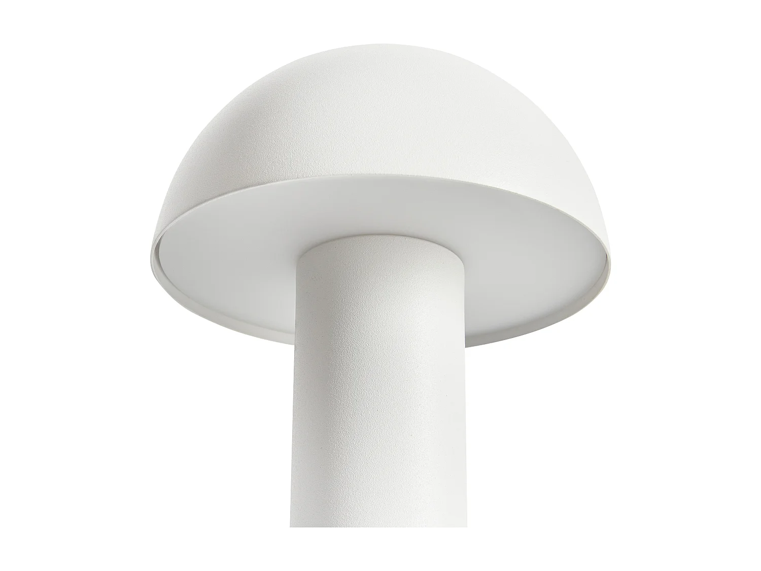 Lámpara LED inalámbrica de mesa BOJO con regulador de intensidad Metal Blanco