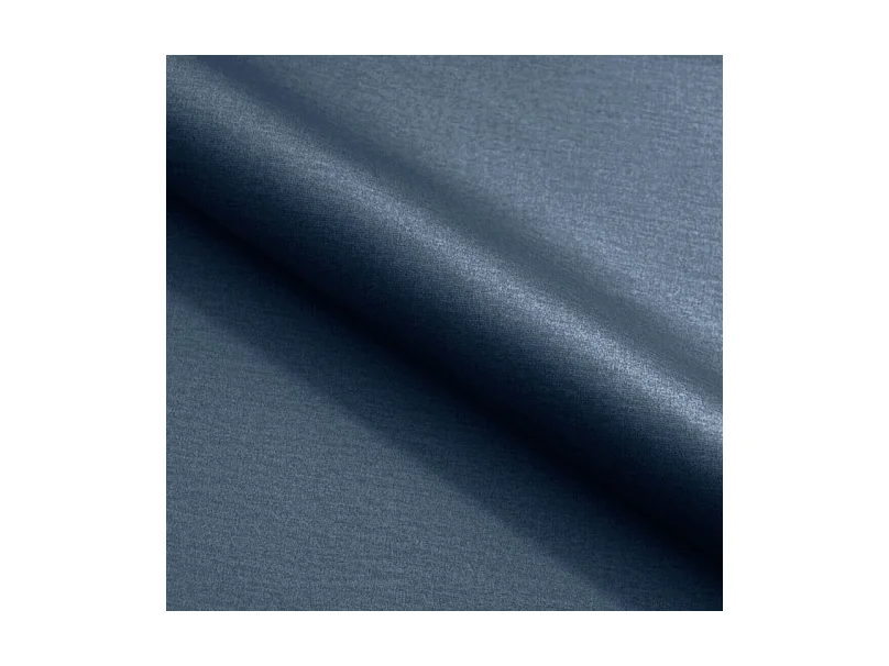Canapé d'angle L-forme droite, canapé avec fonction couchage, 3 places, têtières réglables, MONOLITH, 177x270x99 cm, Bleu