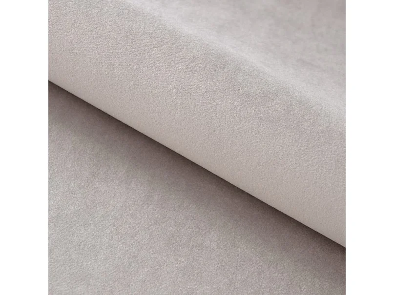 PlazaMINI Hoekbank L-Form Links, Bank met Slaapfunctie, 3-Zits, Verstelbare Hoofdkussens, Stof: SALVADOR, 177x270x99 cm, Beige Crème