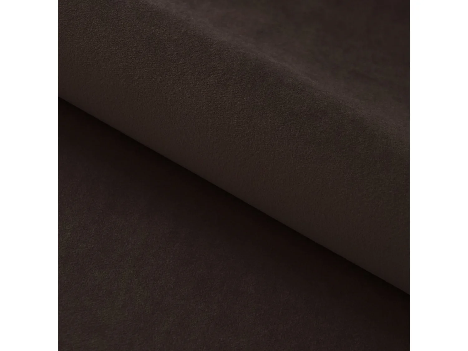 PlazaMINI Polsterecke L-Form Links, Ecksofa mit Schlaffunktion, 3-Sitzer, verstellbare Kopfstützen, Stoff: SALVADOR, 177x270x99 cm, Dunkelbraun