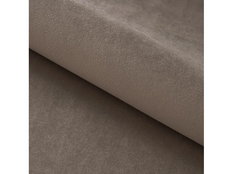 PlazaMINI Narożnik L-Form Prawy, Sofa z Funkcją Spania, 3-osobowa, Regulowane Oparcia, Tkanina: SALVADOR, 177x270x99 cm, Jasnobrązowy