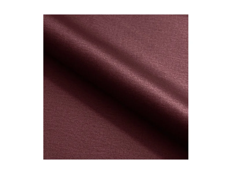 PlazaMINI Polsterecke L-Form Rechts, Ecksofa mit Schlaffunktion, 3-Sitzer, verstellbare Kopfstützen, MONOLITH, 177x270x99 cm, Burgunderrot