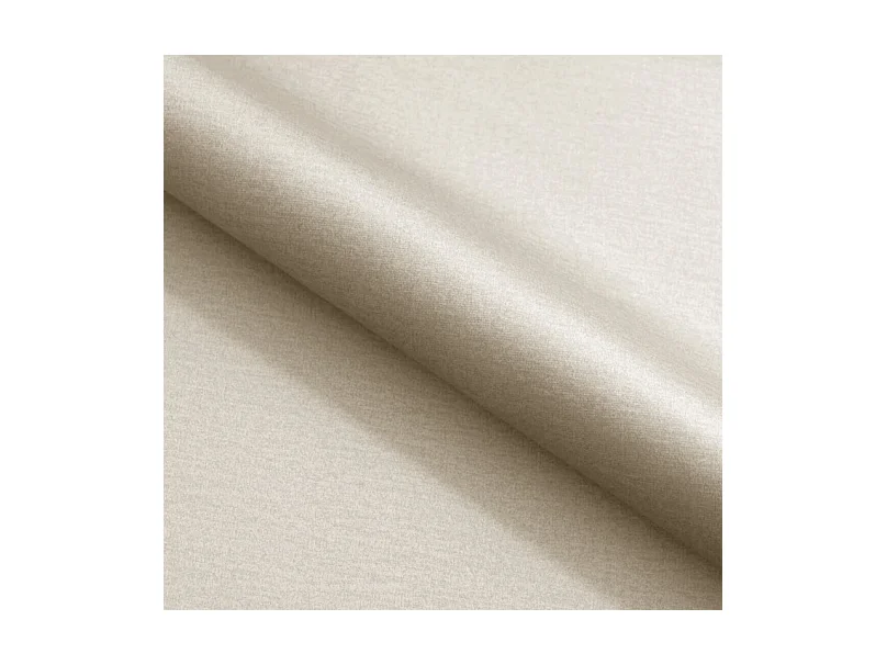 Canapé d'angle L-forme droite, canapé avec fonction couchage, 3 places, têtières réglables, MONOLITH, 177x270x99 cm, Beige