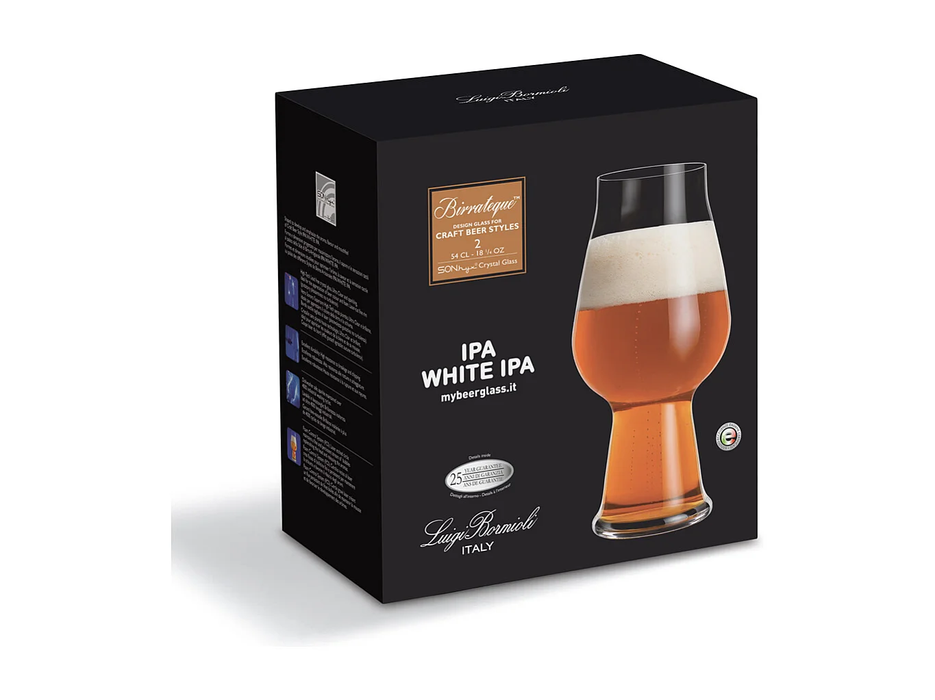 Coffret de 2 verres à bière birrateque ipa 54 c