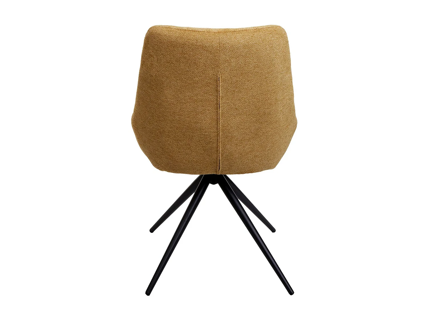 Chaise de salle à manger MCW-M65,  jaune moutarde