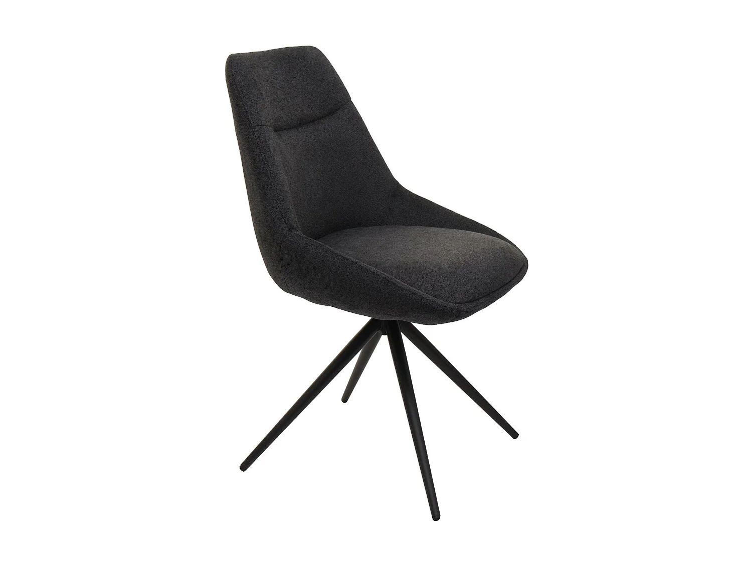 Chaise de salle à manger MCW-M65,  anthracite