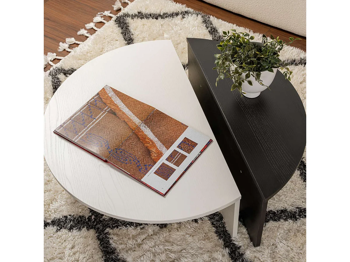 Lot de 2 tables basses L90 cm - ORION