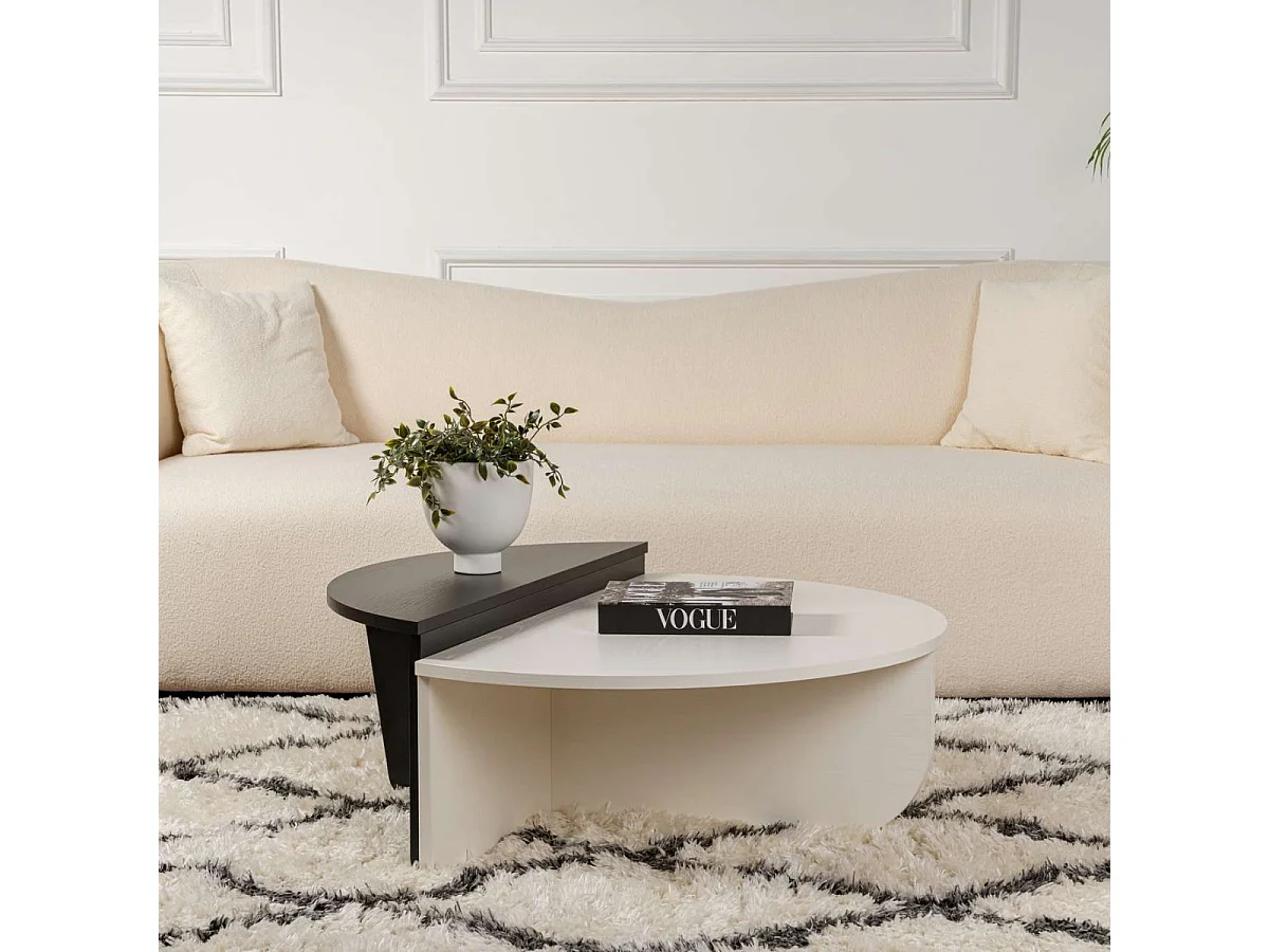 Lot de 2 tables basses L90 cm - ORION