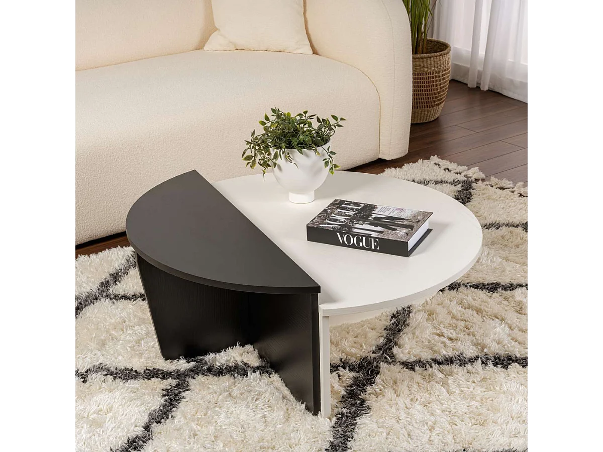 Lot de 2 tables basses L90 cm - ORION