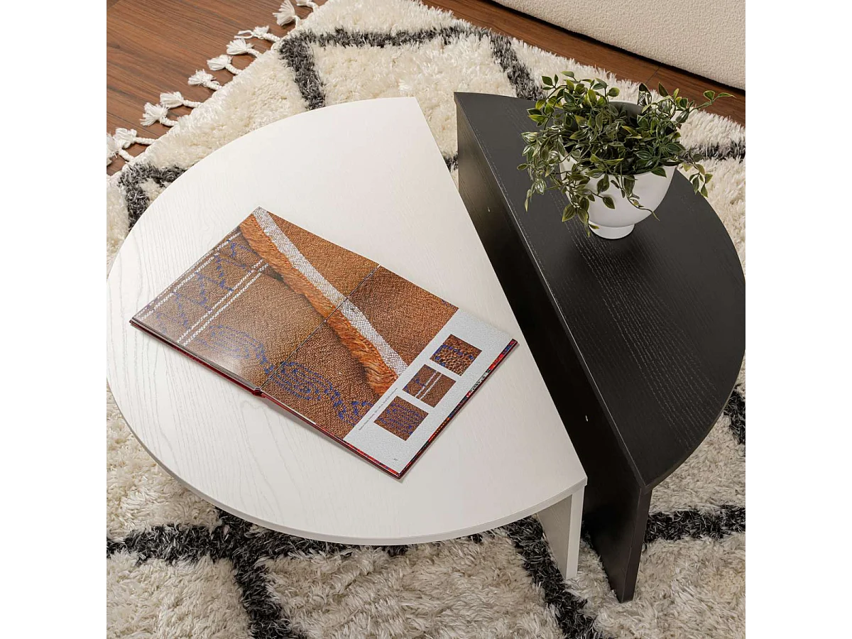 Lot de 2 tables basses L90 cm - ORION