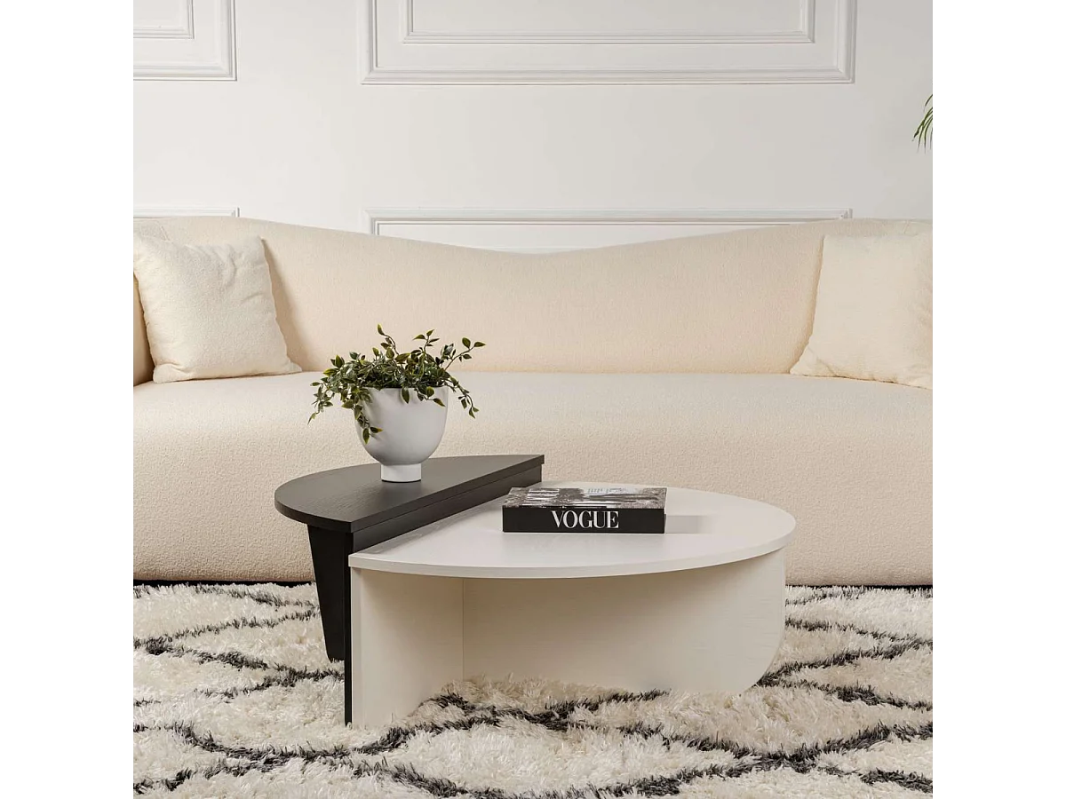 Lot de 2 tables basses L90 cm - ORION