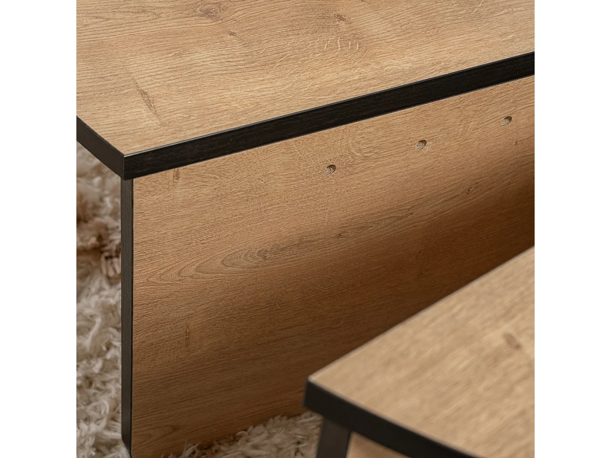 Lot de 2 tables basses L90 cm - ORION