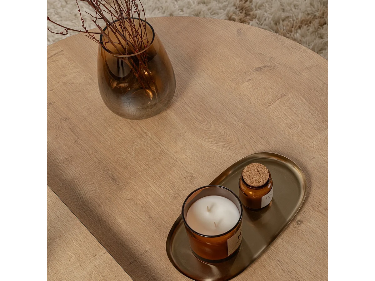 Lot de 2 tables basses L90 cm - ORION