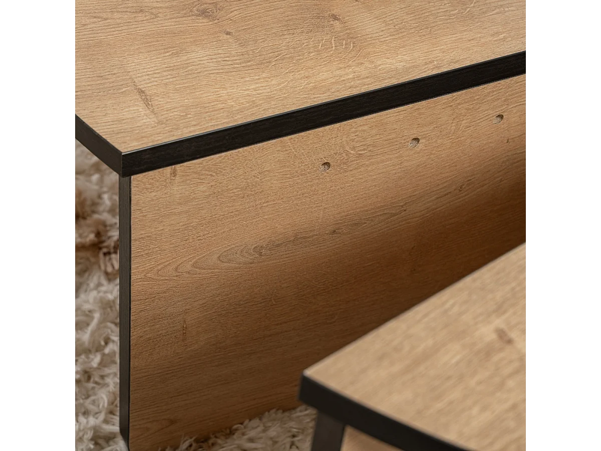 Lot de 2 tables basses L90 cm - ORION